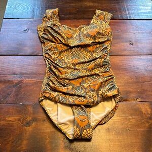 COPY - Albion swim suit one piece Florence golden hour size small